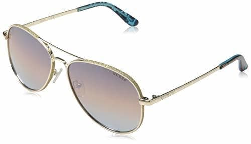 Producto Guess GU7555 33F 59 Monturas de gafas, Dorado