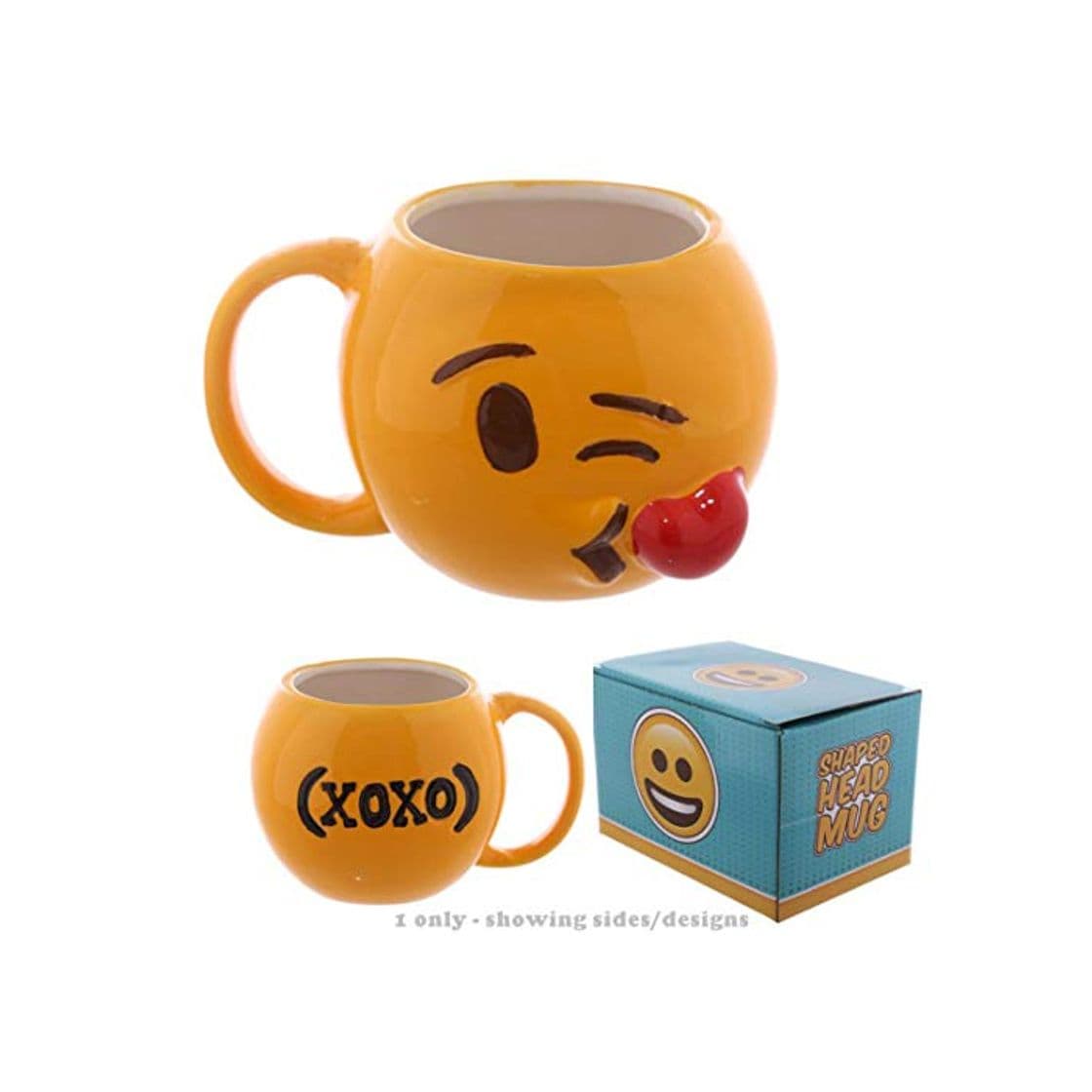 Product Taza Emoji Tirando Besos