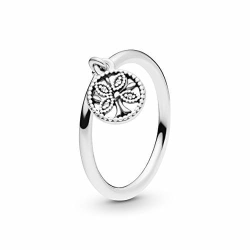 Producto PANDORA Anillos de Tres Piedras Pedida Mujer Plata