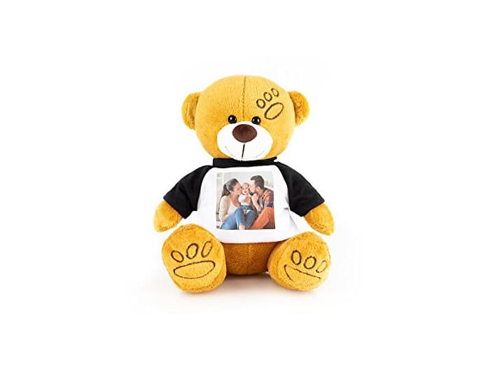 Producto Regalo Original Oso de Peluche de 17 cm con Camiseta Personalizada con