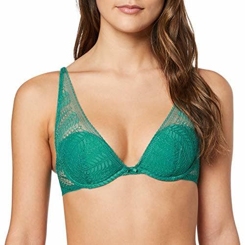 Producto Women's Secret SF Geo Sbh Sujetador Estilo Bralette, Verde