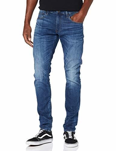 Lugar G-STAR RAW 3301 Deconstructed Skinny Vaqueros, Medium Indigo Aged 8968-6028, 32W