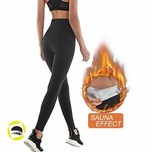 Fitness NHEIMA Pantalones de Sauna Adelgazantes Mujer NANOTECNOLOGÍA, Leggins Reductores Adelgazantes, Leggins Anticeluliticos