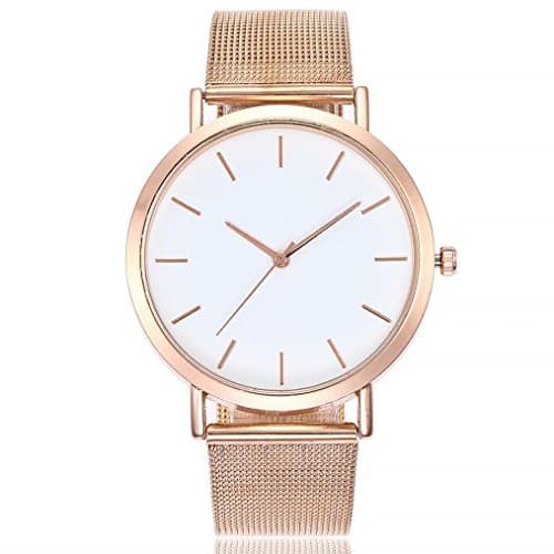 Moda ZARLLE CláSico Mujer Damas Chica Unisex Reloj De Pulsera De Cuarzo De