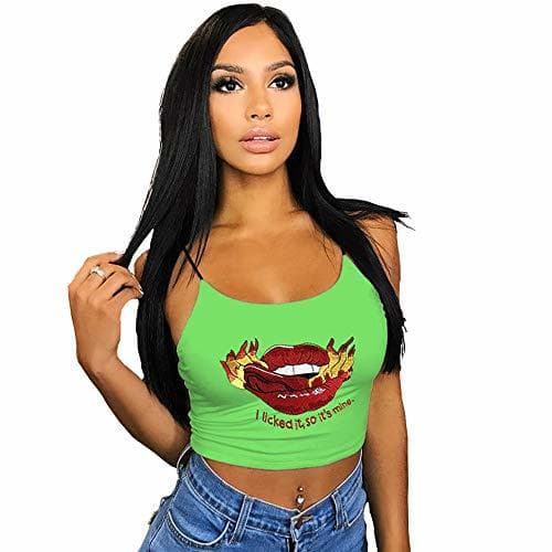 Product SansoiSan Camiseta sin Mangas Bordada para Mujer