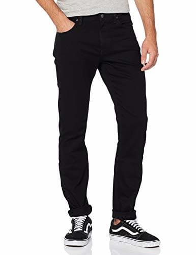 Place Lee Rider Jeans Vaqueros, Black Rinse 47, 28W