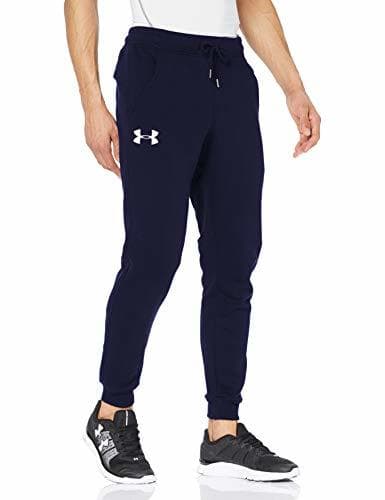 Lugar Under Armour Rival Fitted Tapered Jogger Pantalones, Hombre, Azul