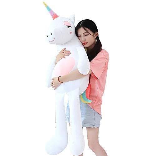 Lugar Missley Bebé Niños Arco Iris Unicornio Juguete de Peluche Relleno Animal Muñeca