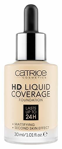 Beauty CATRICE BASE DE MAQUILLAJE HD LIQUID COVERAGE 002 PORCELAIN BEIGE 30ML