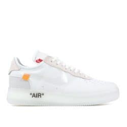 Moda The 10 : Nike Air Force 1 Low "off White" - ao4606 100 - Flight Club