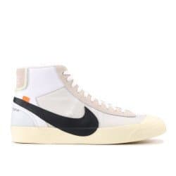 Moda The 10: Nike Blazer Mid "off White" - white/black-muslin - Flight Club