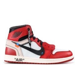 Moda The 10: Air Jordan 1 "off White" - white/black-varsity red-black