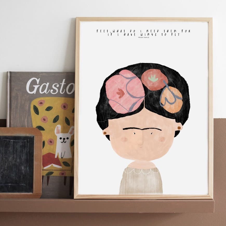 Product GREAT PEOPLE LIKE FRIDA ILLUSTRATION