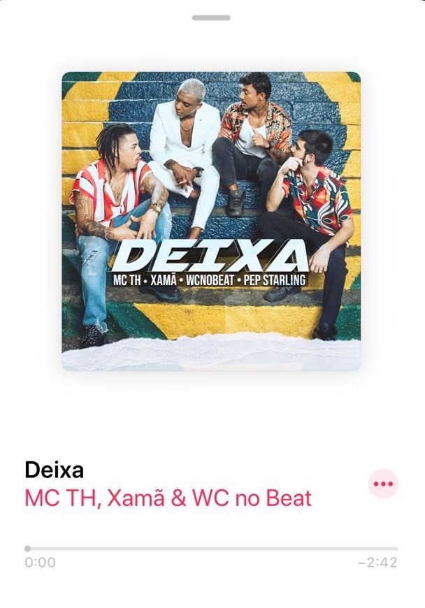 Canción Deixa - MC TH, Xamã & WC no Beat 