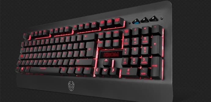 Moda Krom Khybrid Teclado Mecánico Gaming Híbrido Retroiluminado ...