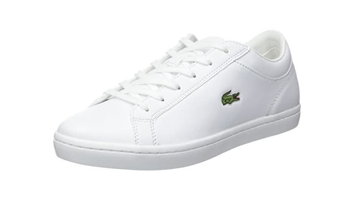 Moda Lacoste Straightset BL 1 SPW, Zapatillas para Mujer, Blanco