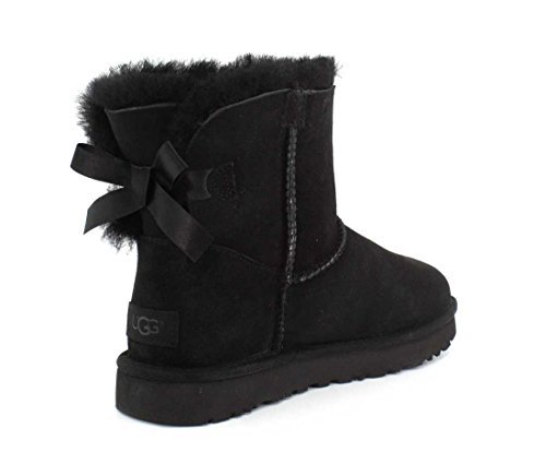 Place UGG Classic Short II, Botas de Nieve para Mujer, Negro