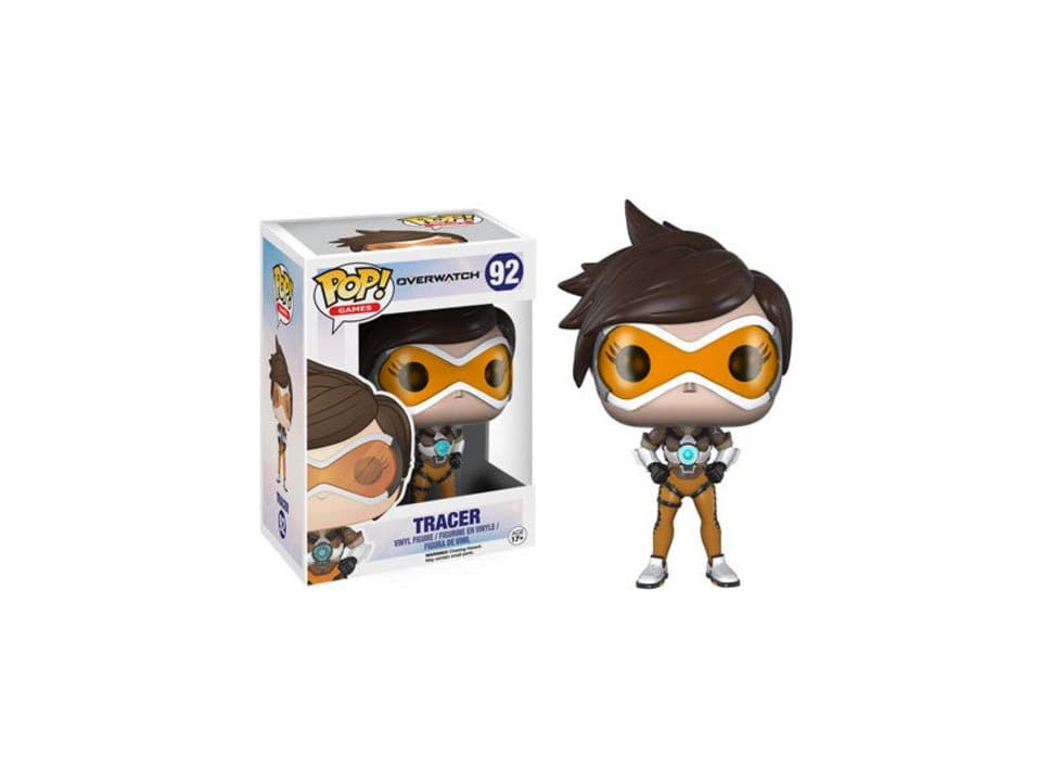 Game Funko- Pop Games: Overwatch-Tracer Figura de Vinilo, Multicolor