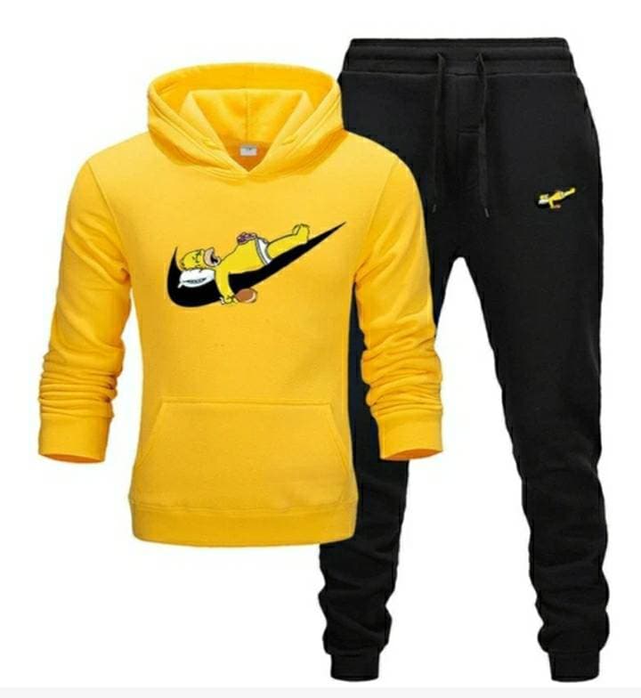 Moda Brand Fashion Tracksuit Women Men Sports Sets Hoodie + Pants