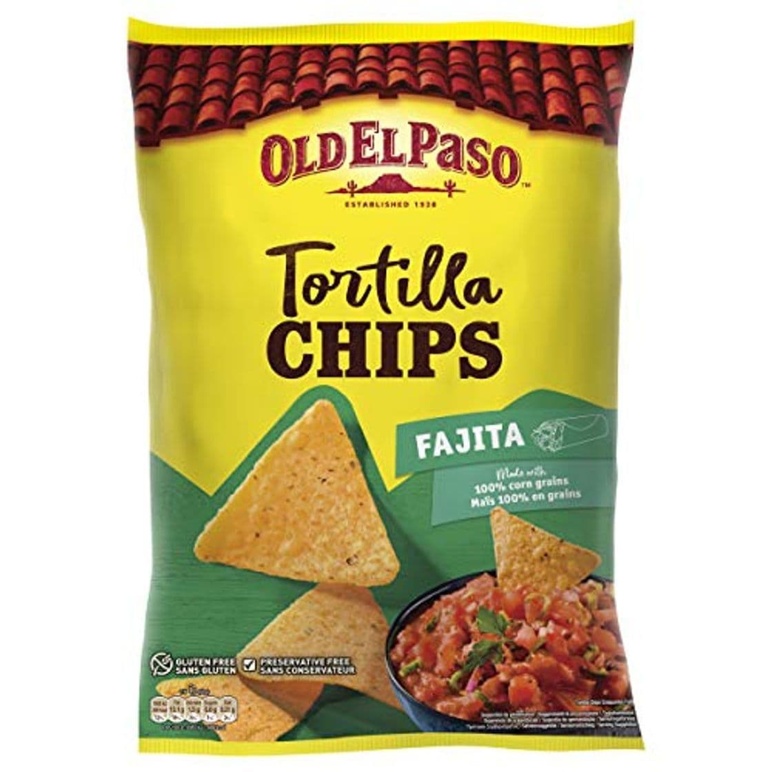 Product Old El Paso Nachos Fajita