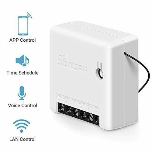 Product SONOFF Mini Smart Switch Interruptor de Control Remoto DIY para Electrodomésticos Funciona