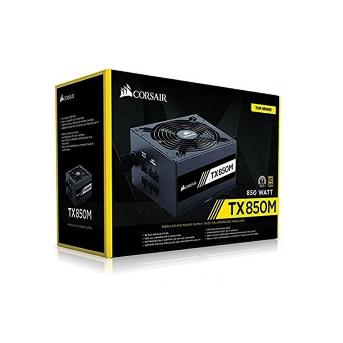 Electronic Corsair TX850M - Fuente de Alimentación