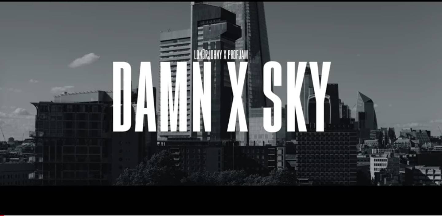 Fashion LON3R JOHNY x ProfJam - DAMN/SKY