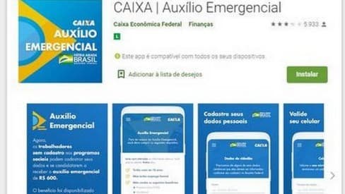 App caixa | auxílio emergencial