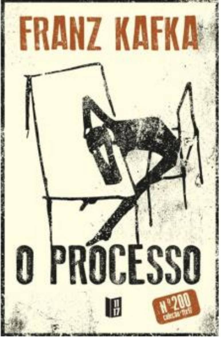 Book "O Processo" de Franz Kafka 