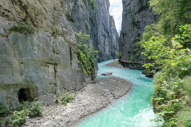 Place Aareschlucht