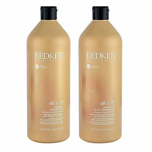 Belleza Redken All Soft Shampoo And Conditioner 33.8 Oz Duo