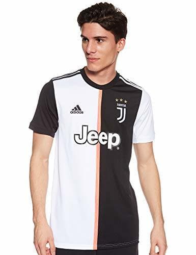 Fitness adidas Juventus Home JSY Camiseta de Manga Corta, Hombre, Negro