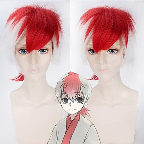 Producto GHK 30 cm Hoozuki no Reitetsu corto Cosplay peluca para hombres disfraz