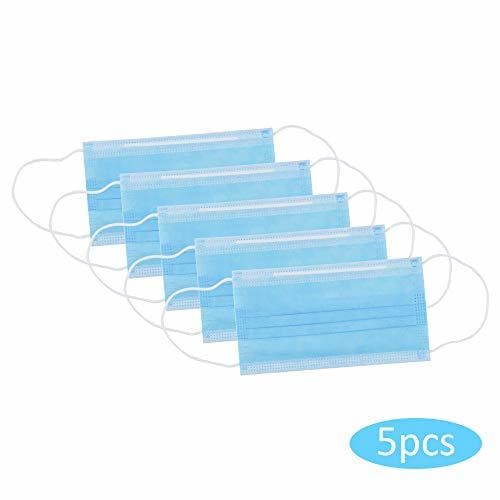 Product GerTong 5 PCS Máscara Desechable Máscara Anti-contaminación Máscara Protectora de Filtración Multicapa