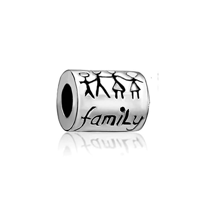 Producto Familia de uniqueen Love Forever Charms Venta barato Beads Fit Pandora Chamilia