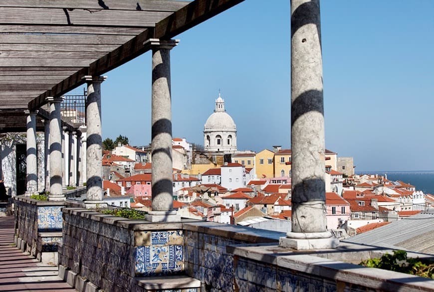 Place Miradouro de Santa Luzia