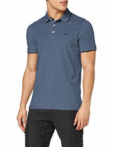 Moda JACK & JONES Jjepaulos Polo SS Noos, Azul