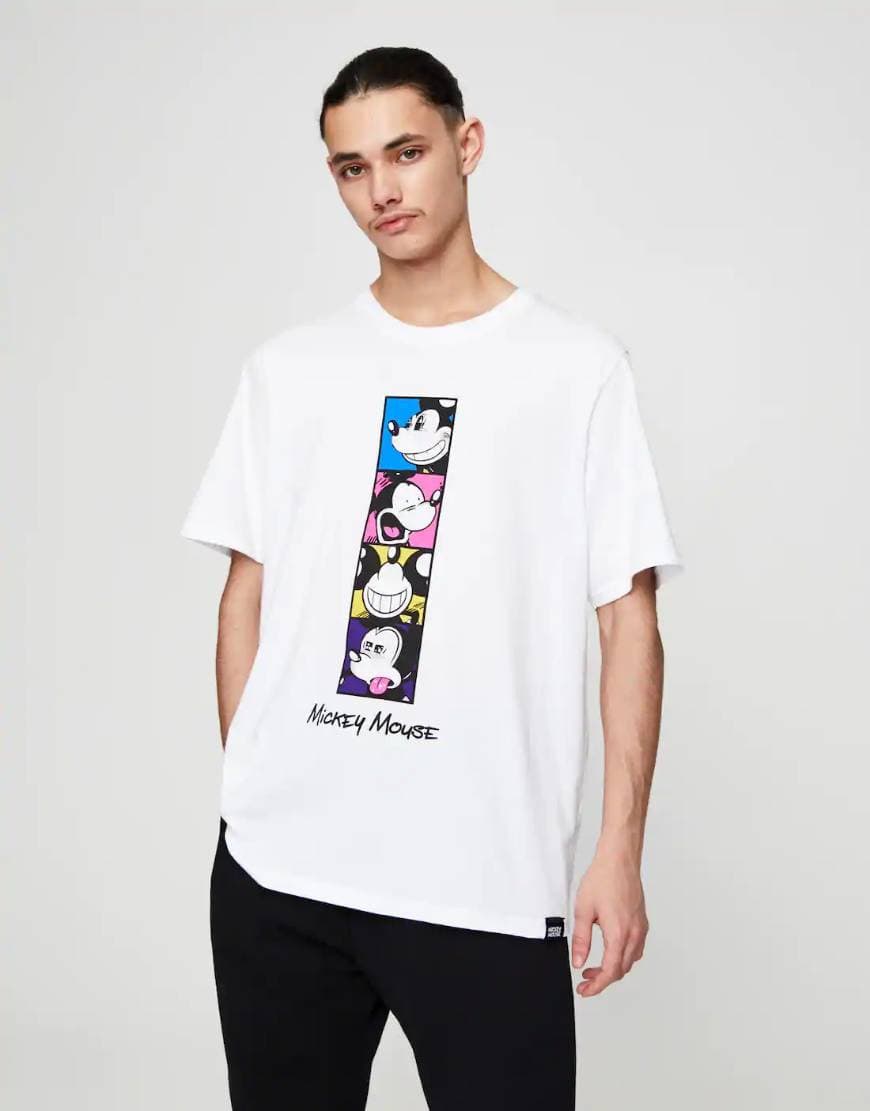 Producto Pullandbear T-shirt do Mickey Mouse com vinheta

