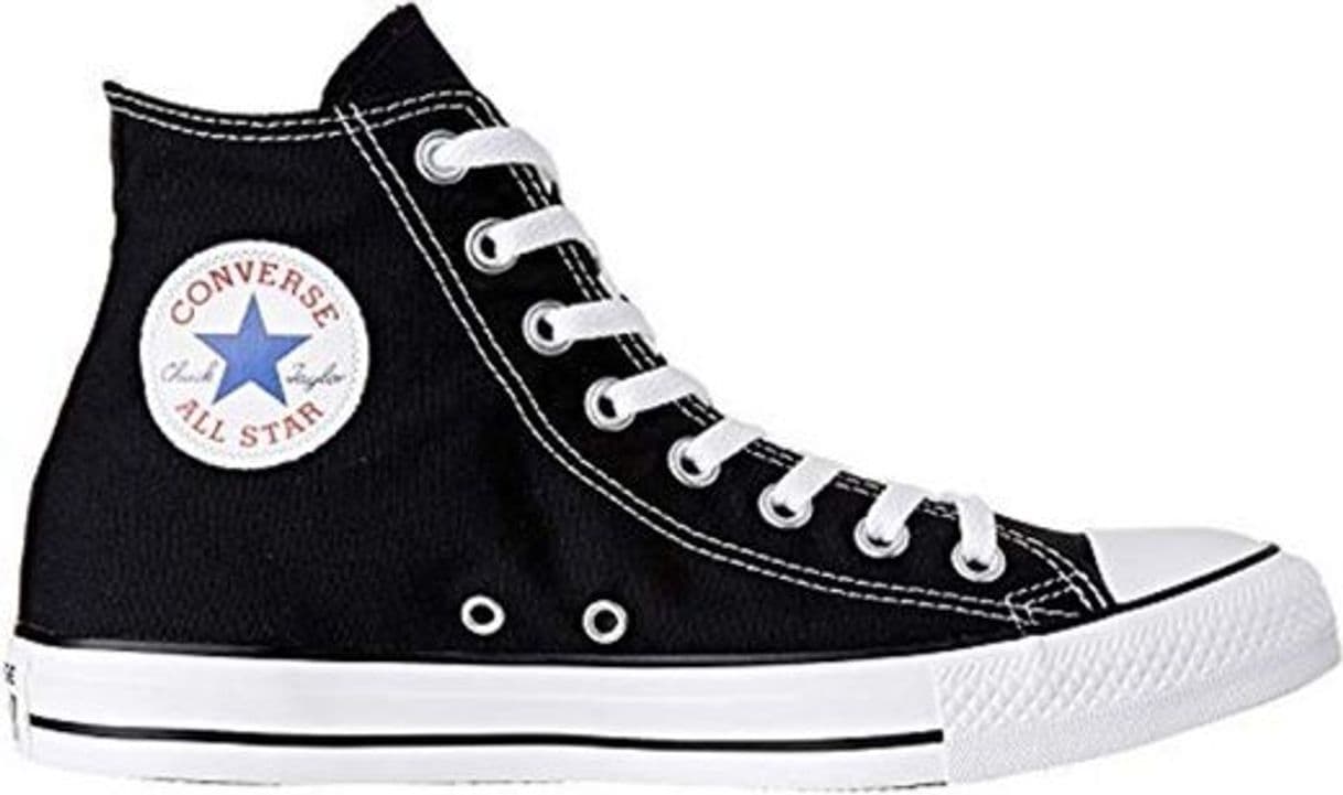 Fashion Converse Chuck Taylor All Star, Zapatillas altas Unisex adulto, Negro (Black), 38