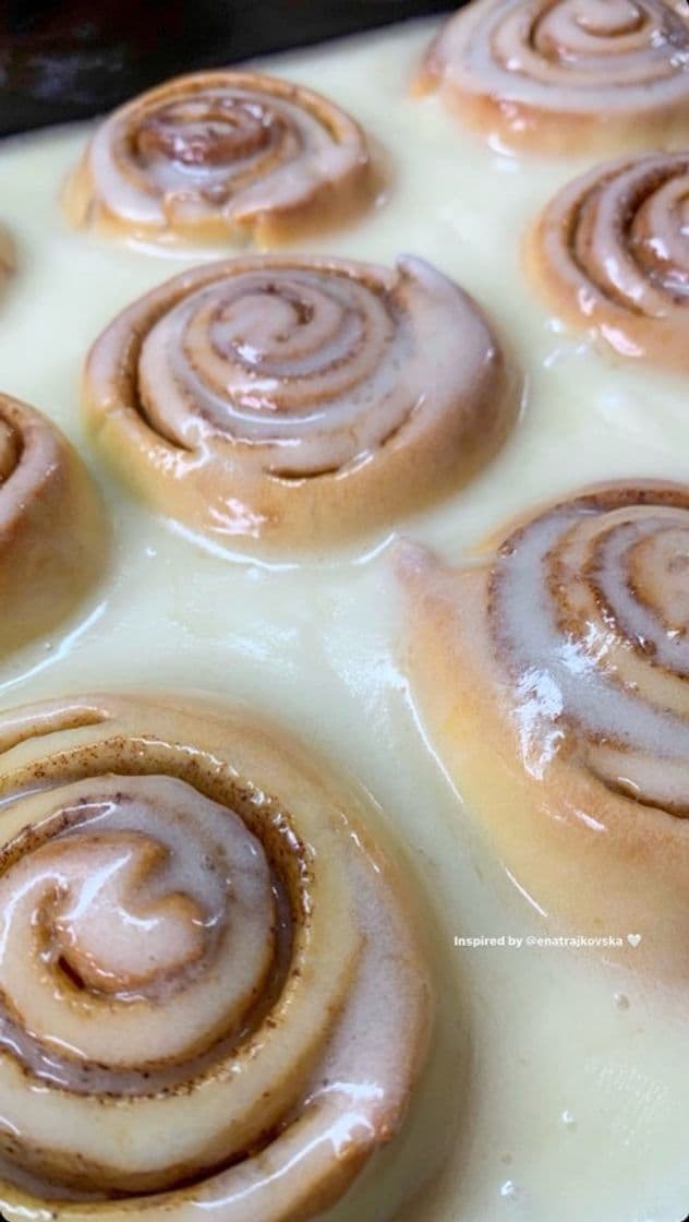 Producto Recipe for cinnamon rolls😋