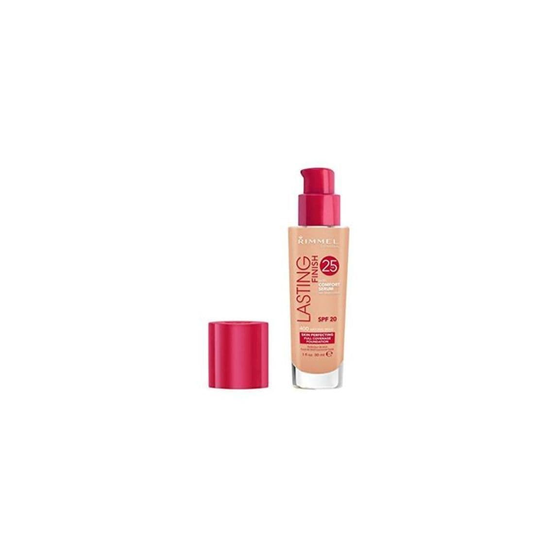 Belleza Rimmel London Lasting Finish Foundation 25H Base de Maquillaje Tono 400 Natural