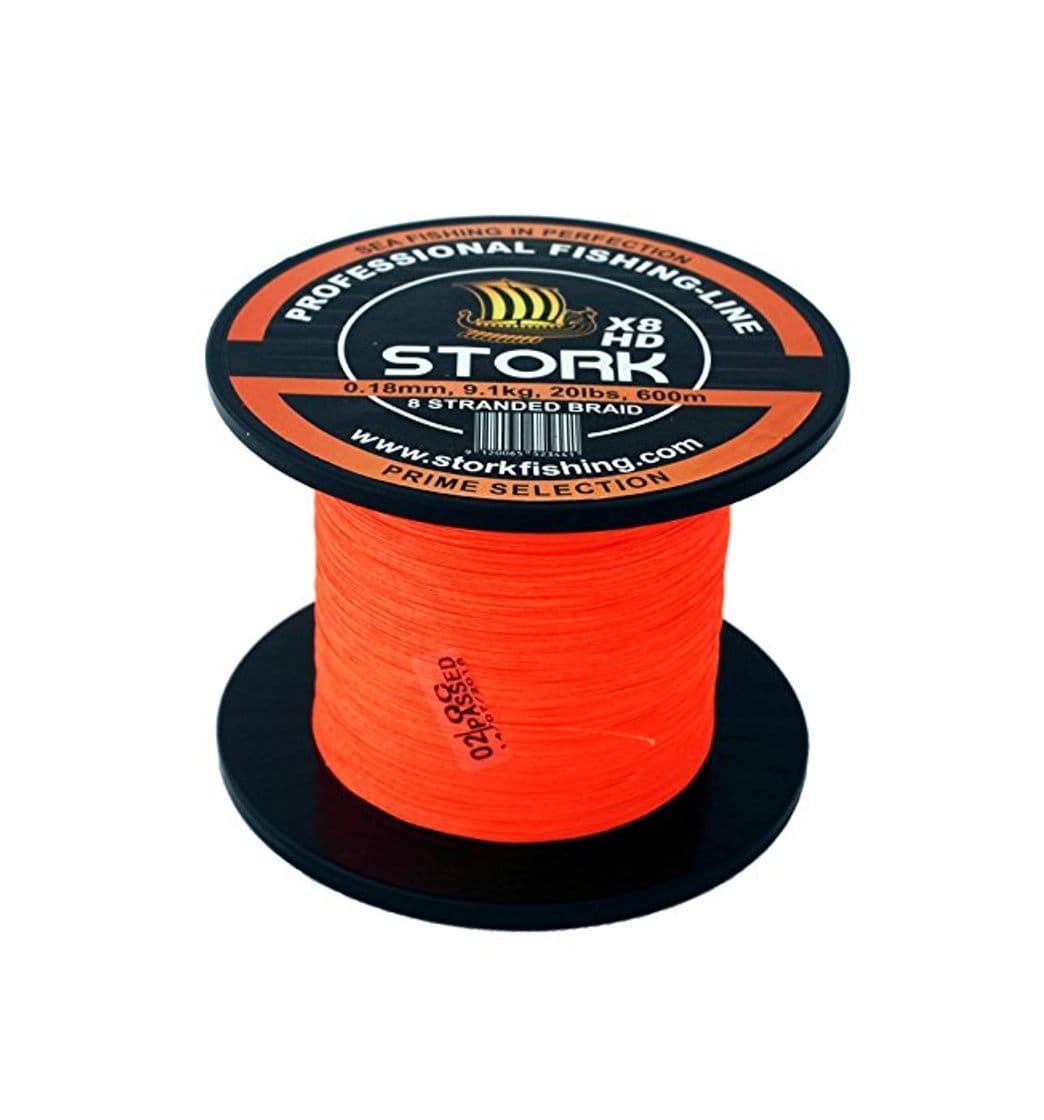 Product Stork HDx8, 8-hilo trenzado pesca premium 600m