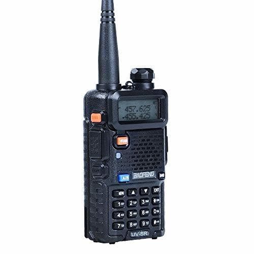 Electrónica eSynic UV-5R Walkie Talkie 128 Canales VOX 400MHz-480MHz VHF/UHF Banda Dual con