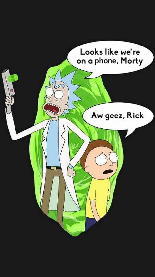 Fashion Rick & Morty Wallpaper