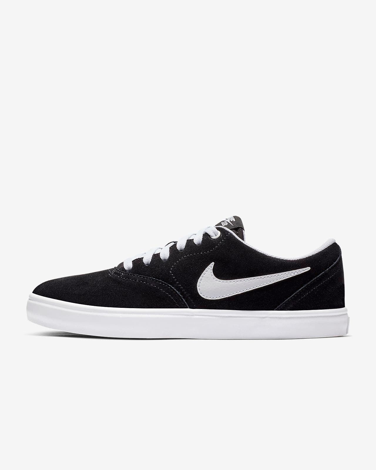 Moda Nike SB Check Solarsoft, Zapatillas de Skateboarding para Hombre, Negro