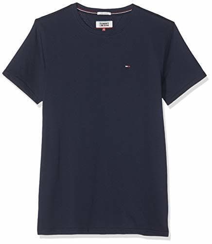 Moda Tommy Hilfiger Original Jersey Camiseta, Azul