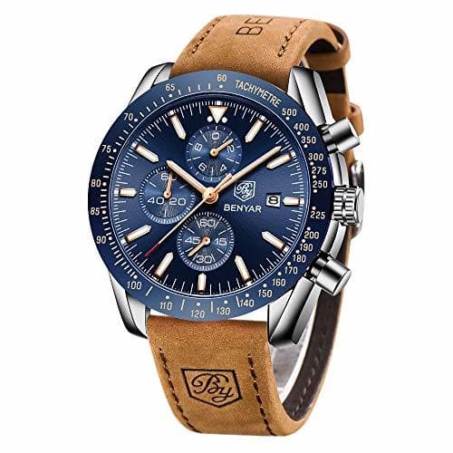 Producto BENYAR Sport Casual Reloj de Pulsera de Cuarzo analógico Impermeable para Hombres