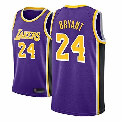 Producto WOLFIRE SC Camiseta de Baloncesto para Hombre, NBA, Los Angeles Lakers #8#24