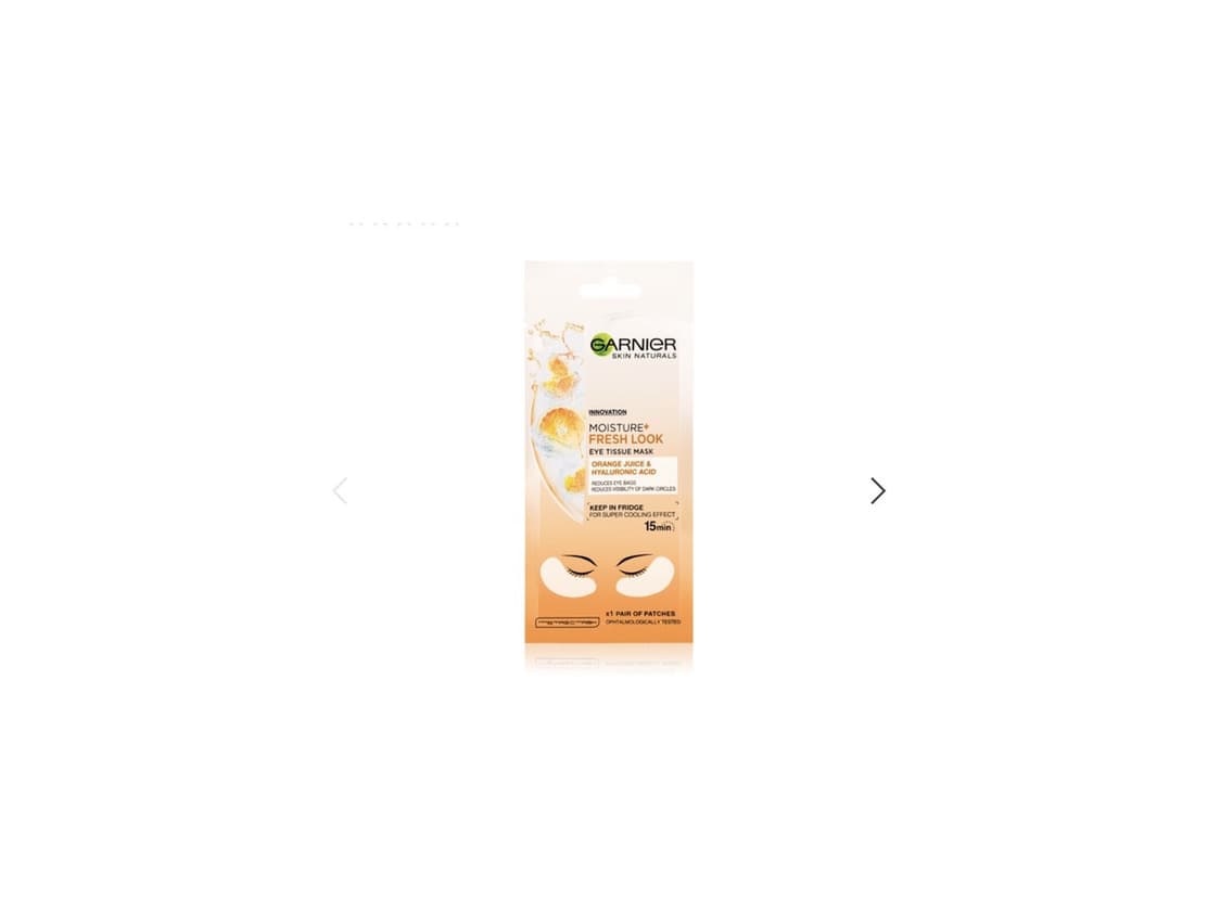 Producto Máscara para olhos de laranja 