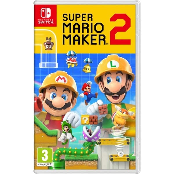 Moda Super Mario Maker 2 for Nintendo Switch - Nintendo Game Details